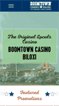 Mobile Screenshot of boomtownbiloxi.com